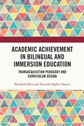 Cover: Academic Achievement in Bilingual and Immersion Education - Routledge