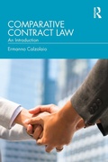 Bild: Comparative Contract Law - Routledge