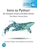 Cover: Intro to Python for Computer Science and Data Science: Learning to Program with AI, Big Data and The Cloud, Global Edition - Pearson Education Limited