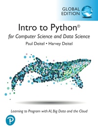 Abbildung von: Intro to Python for Computer Science and Data Science: Learning to Program with AI, Big Data and The Cloud, Global Edition - Pearson Education Limited
