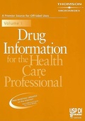 Cover: USP DI Drug Information for the Health Care Professional - PDR Network