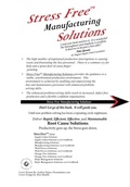 Cover: Stress FreeTM Supply Chain Solutions - Distributed By Ingram Spark
