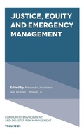 Cover: Justice, Equity and Emergency Management - Emerald Publishing Limited