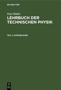 Cover: W&auml;rmelehre - De Gruyter