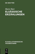 Cover: Els&auml;ssische Erz&auml;hlungen - De Gruyter