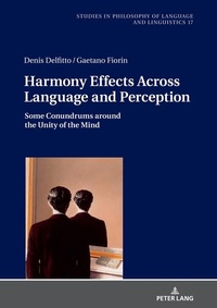 Enlarge image Cover: Harmony Effects Across Language and Perception - Peter Lang Verlag