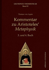 Abbildung von: Kommentar zu Aristoteles' Metaphysik - Editiones Scholasticae