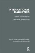 Cover: International Marketing (RLE International Business) - Routledge