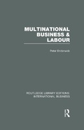 Cover: Multinational Business and Labour (RLE International Business) - Routledge