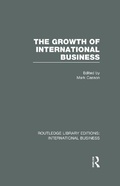 Cover: The Growth of International Business (RLE International Business) - Routledge