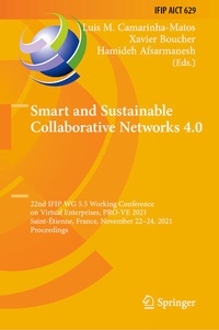 Enlarge image Cover: Smart and Sustainable Collaborative Networks 4.0 - Springer