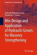 Cover: Mix-Design and Application of Hydraulic Grouts for Masonry Strengthening - Springer