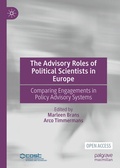 Cover: The Advisory Roles of Political Scientists in Europe - Palgrave Macmillan