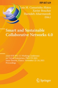 Enlarge image Cover: Smart and Sustainable Collaborative Networks 4.0 - Springer
