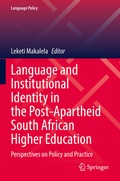 Cover: Language and Institutional Identity in the Post-Apartheid South African Higher Education - Springer