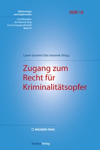 Abbildung von: Zugang zum Recht für Kriminalitätsopfer - Studien Verlag