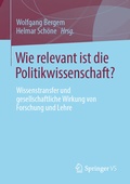 Cover: Wie relevant ist die Politikwissenschaft? - Springer VS