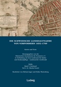 Cover: Die schwedische Landesaufnahme von Vorpommern 1692-1709 / Die Schwedische Landesaufnahme von Vorpommern 1692-1709. Stralsund: St. Nikolai-Viertel - Verlag Ludwig
