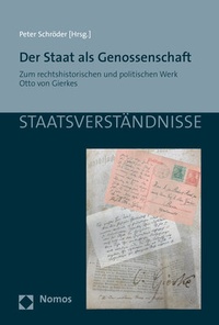 Abbildung von: Der Staat als Genossenschaft - Nomos