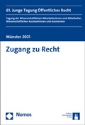 Cover: Zugang zu Recht - Nomos