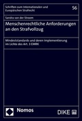 Bild: Menschenrechtliche Anforderungen an den Strafvollzug - Nomos