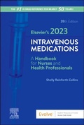 Cover: Elsevier's 2023 Intravenous Medications - Elsevier