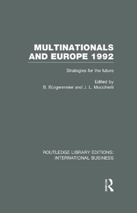 Enlarge image Cover: Multinationals and Europe 1992 (RLE International Business) - Routledge