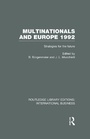 Cover: Multinationals and Europe 1992 (RLE International Business) - Routledge