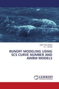 Cover: Runoff Modeling Using Scs Curve Number and Awbm Models - LAP Lambert Academic Publishing