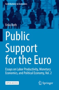 Enlarge image Cover: Public Support for the Euro - Springer