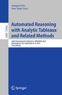 Cover: Automated Reasoning with Analytic Tableaux and Related Methods - Springer