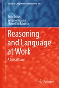 Cover: Reasoning and Language at Work - Springer