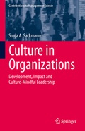 Cover: Culture in Organizations - Springer