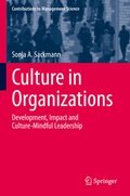 Cover: Culture in Organizations - Springer
