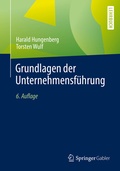 Cover: Grundlagen der Unternehmensf&uuml;hrung - Springer Gabler