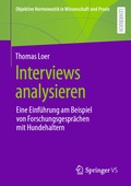 Cover: Interviews analysieren - Springer VS