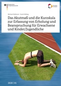 Cover: Das Akutma&szlig; und die Kurzskala zur Erfassung von Erholung und Beanspruchung f&uuml;r Erwachsene und Kinder/Jugendliche - Sportverlag Strau&szlig;