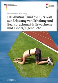 Abbildung von: Das Akutmaß und die Kurzskala zur Erfassung von Erholung und Beanspruchung für Erwachsene und Kinder/Jugendliche - Sportverlag Strauß