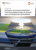 Cover: Evaluation sportwissenschaftlicher Unterst&uuml;tzungsleistungen im Spitzensport am Beispiel der Leichtathletik - Sportverlag Strau&szlig;