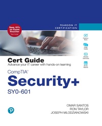 Abbildung von: CompTIA Security+ SY0-601 Cert Guide - Pearson It Certification
