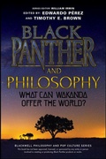 Cover: Black Panther and Philosophy - Wiley-Scrivener
