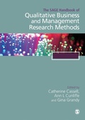 Cover: The SAGE Handbook of Qualitative Business and Management Research Methods - SAGE Publications Ltd