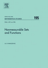 Abbildung von: Nonmeasurable Sets and Functions: Volume 195 - Elsevier