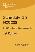 Cover: Schedule 36 Notices - Claritax Books