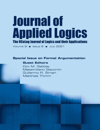 Enlarge image Cover: Journal of Applied Logics - The IfCoLog Journal of Logics and their Applications - College Publications
