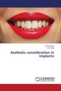 Cover: Aesthetic consideration in Implants - LAP Lambert Academic Publishing