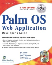 Enlarge image Cover: Palm OS Web Application Developers Guide - Elsevier