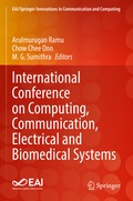 Cover: International Conference on Computing, Communication, Electrical and Biomedical Systems - Springer