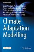 Cover: Climate Adaptation Modelling - Springer