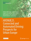 Cover: AVENUE21. Connected and Automated Driving: Prospects for Urban Europe - Springer Vieweg